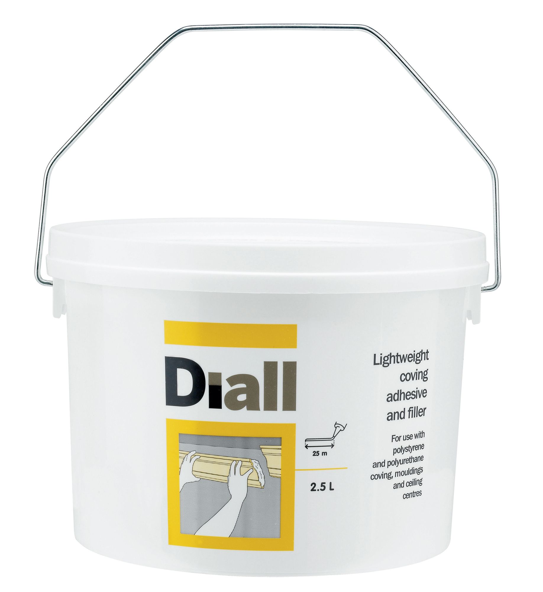 Diall Solvent-free Coving Adhesive & filler 2.5L