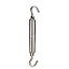 Diall Stainless steel Hook & hook Turnbuckle, (Dia)6mm