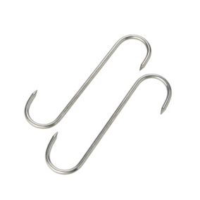 Diall Stainless steel S-hook, Pack of 2