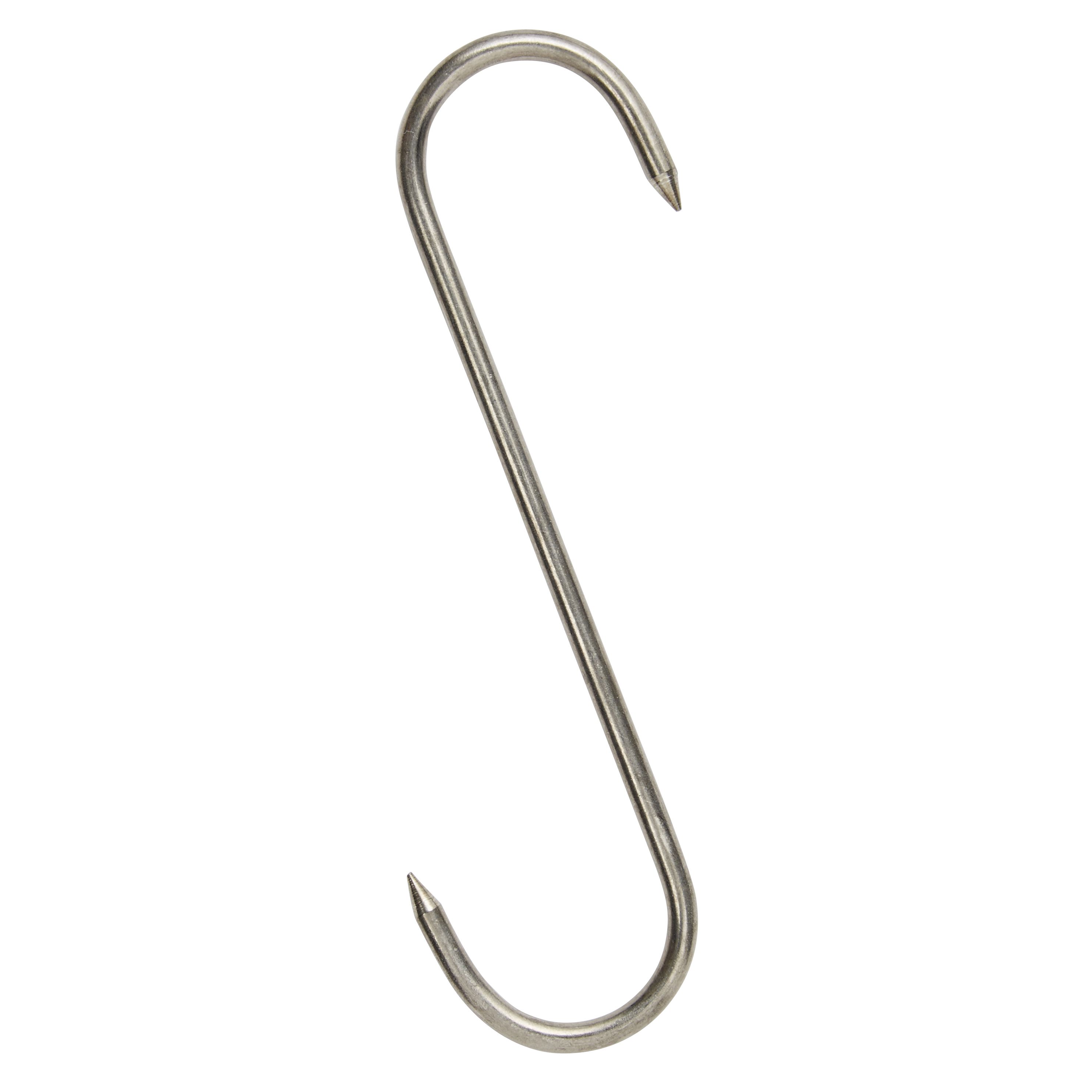 Diall Stainless steel S-hook, Pack of 2