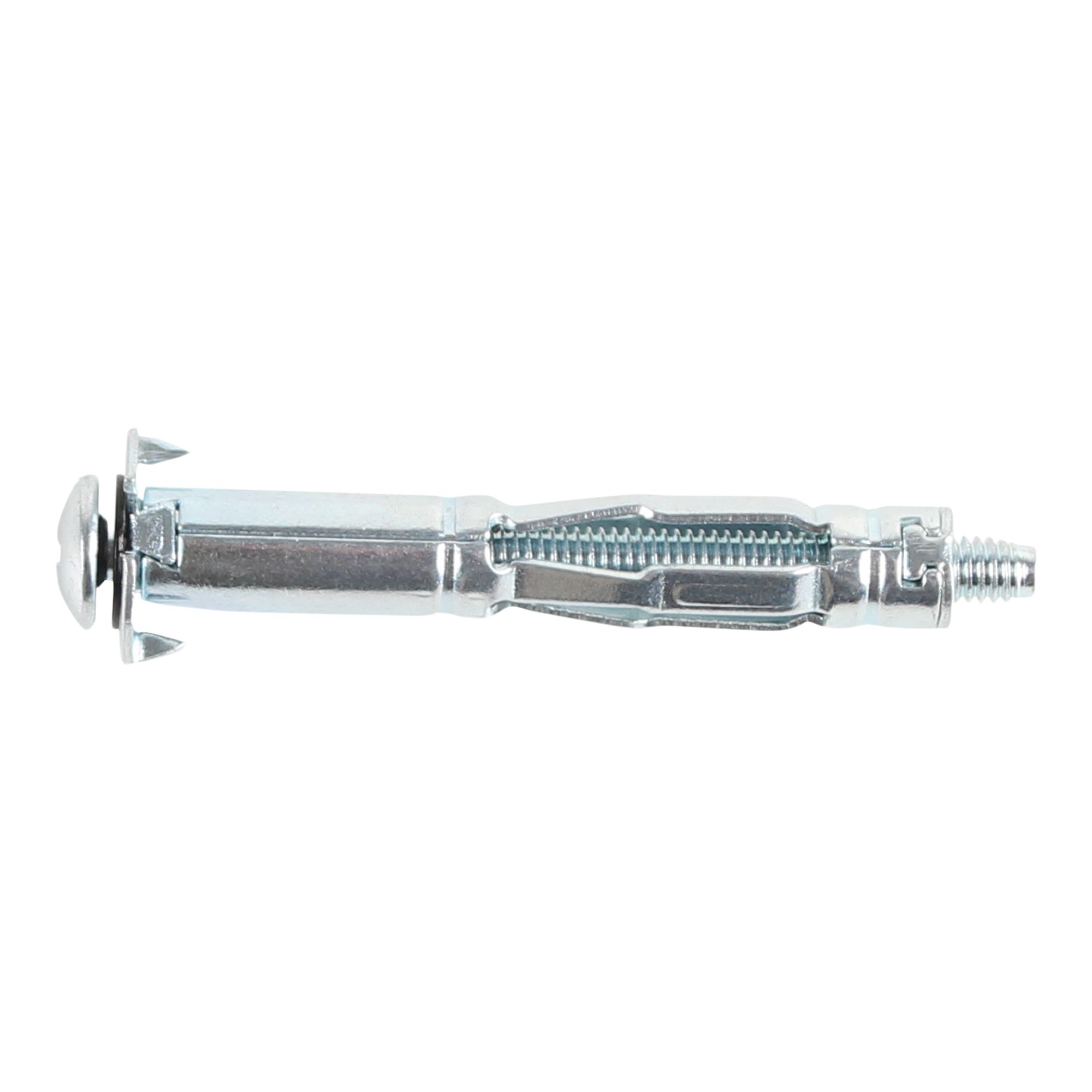 Diall Steel Button Hollow wall anchor M4 (L)46mm, Pack of 25