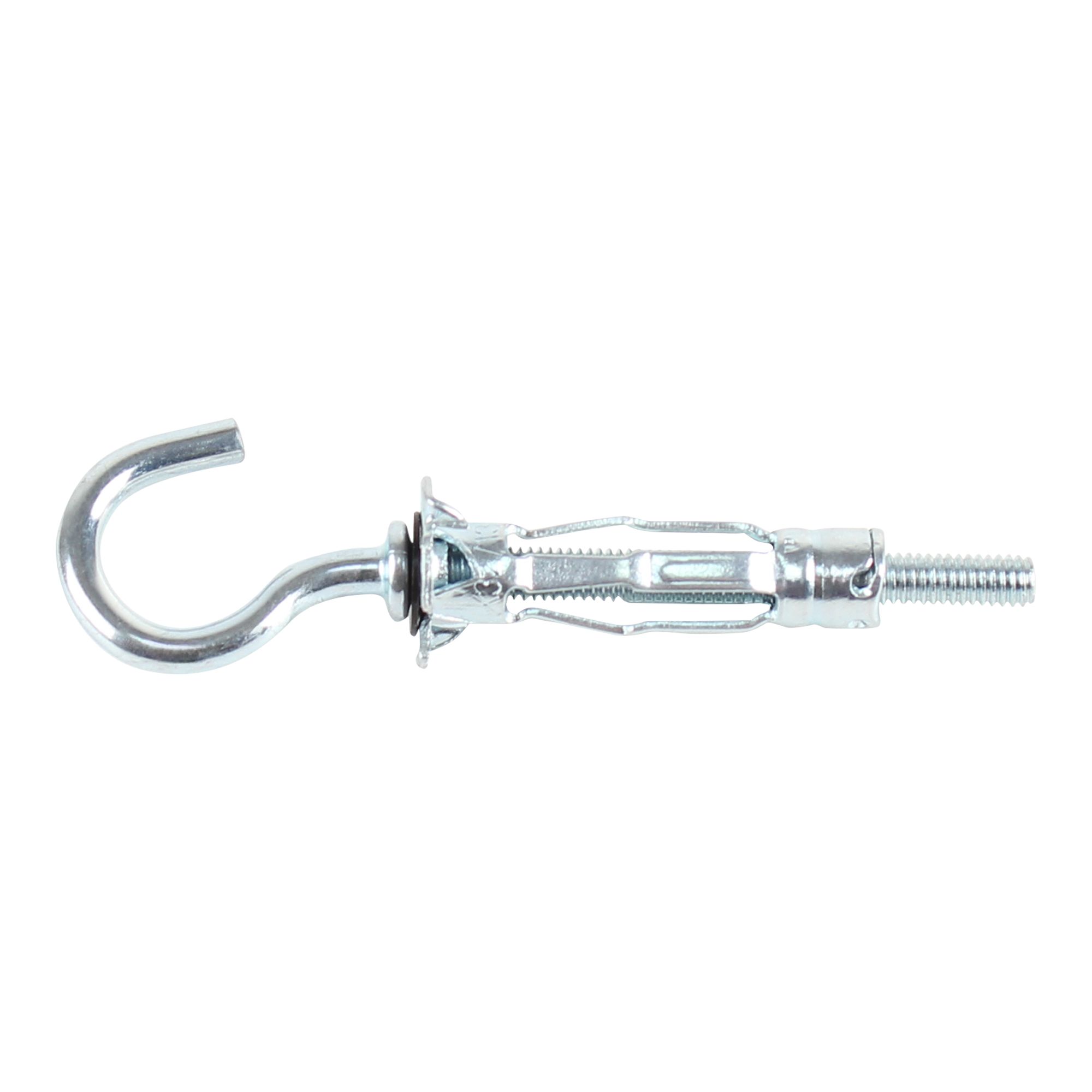 Diall Steel C-hook Hollow wall anchor M4 (L)32mm, Pack of 2
