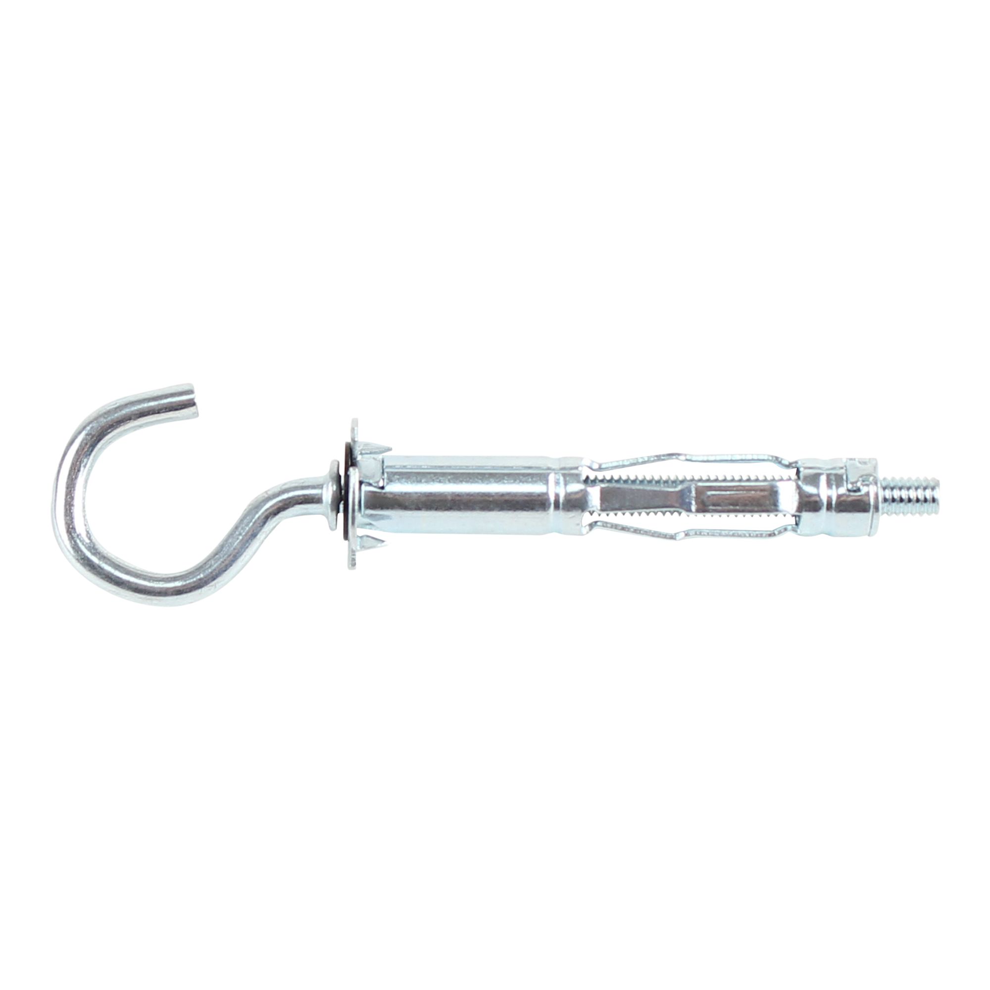 Diall Steel C-hook Hollow wall anchor M4 (L)46mm, Pack of 2