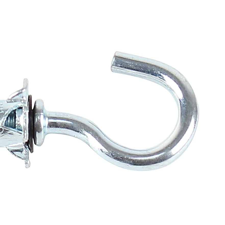 Diall Steel C-hook Hollow wall anchor M4 (L)46mm, Pack of 2