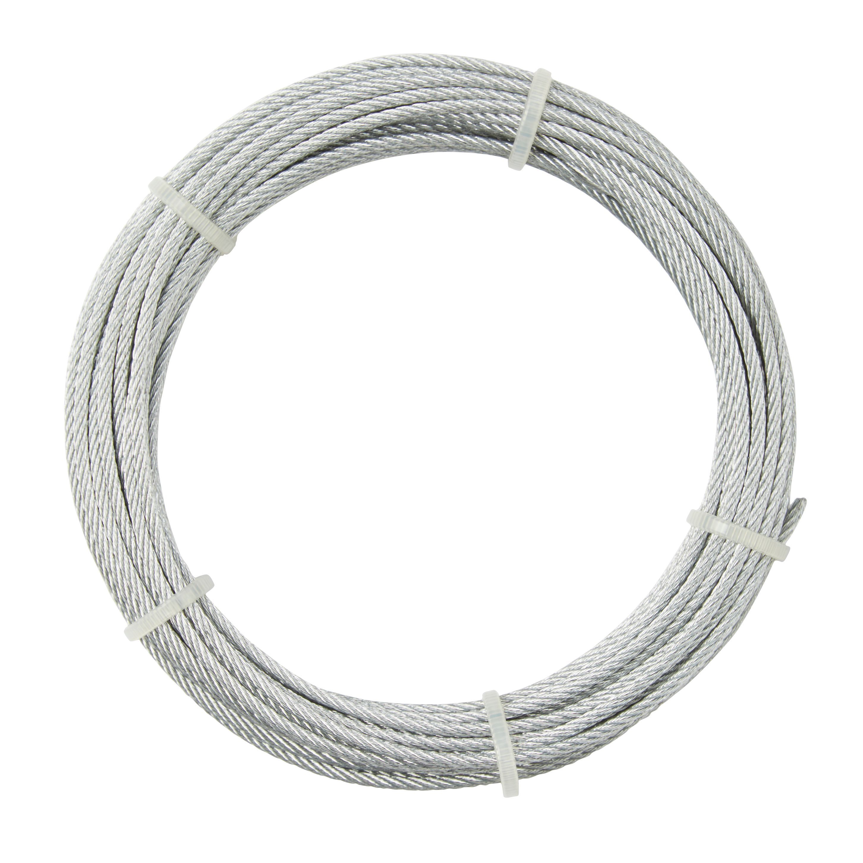 Diall Steel Cable, (L)10m (Dia)1.5mm