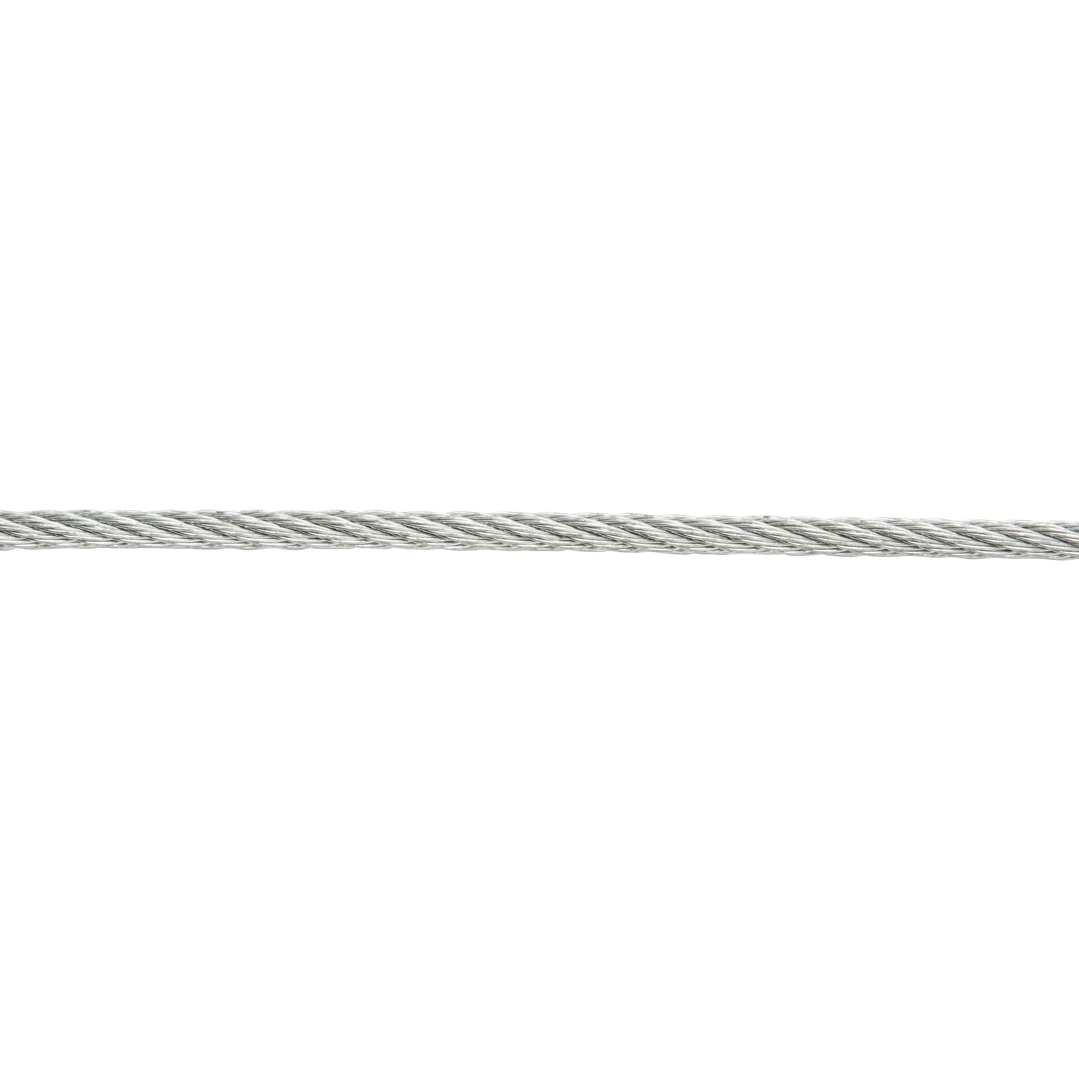 Diall Steel Cable, (L)10m (Dia)1.5mm