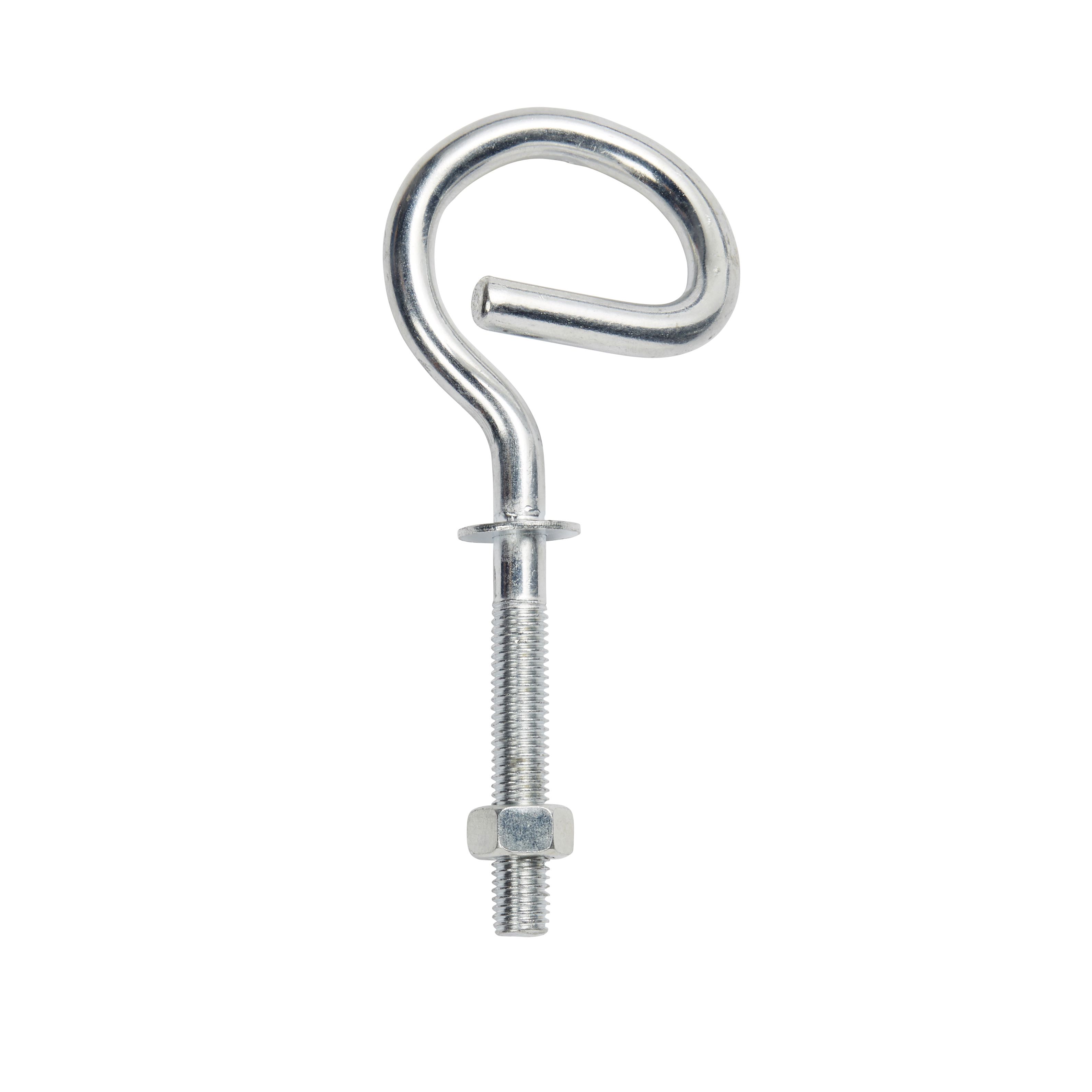 Diall Steel Pig tail bolt (L)70mm