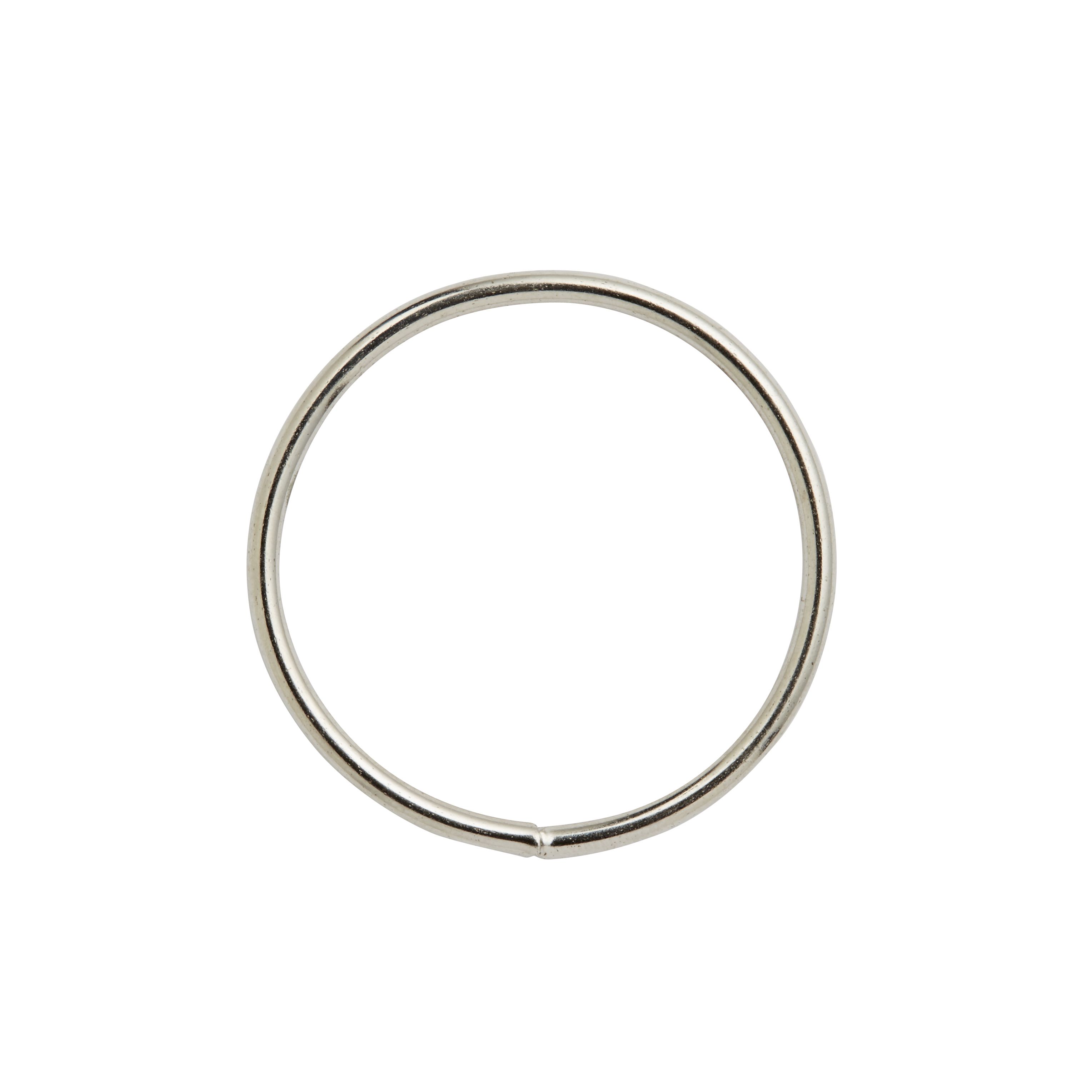 Diall Steel Split ring (Dia)2mm, Pack of 4
