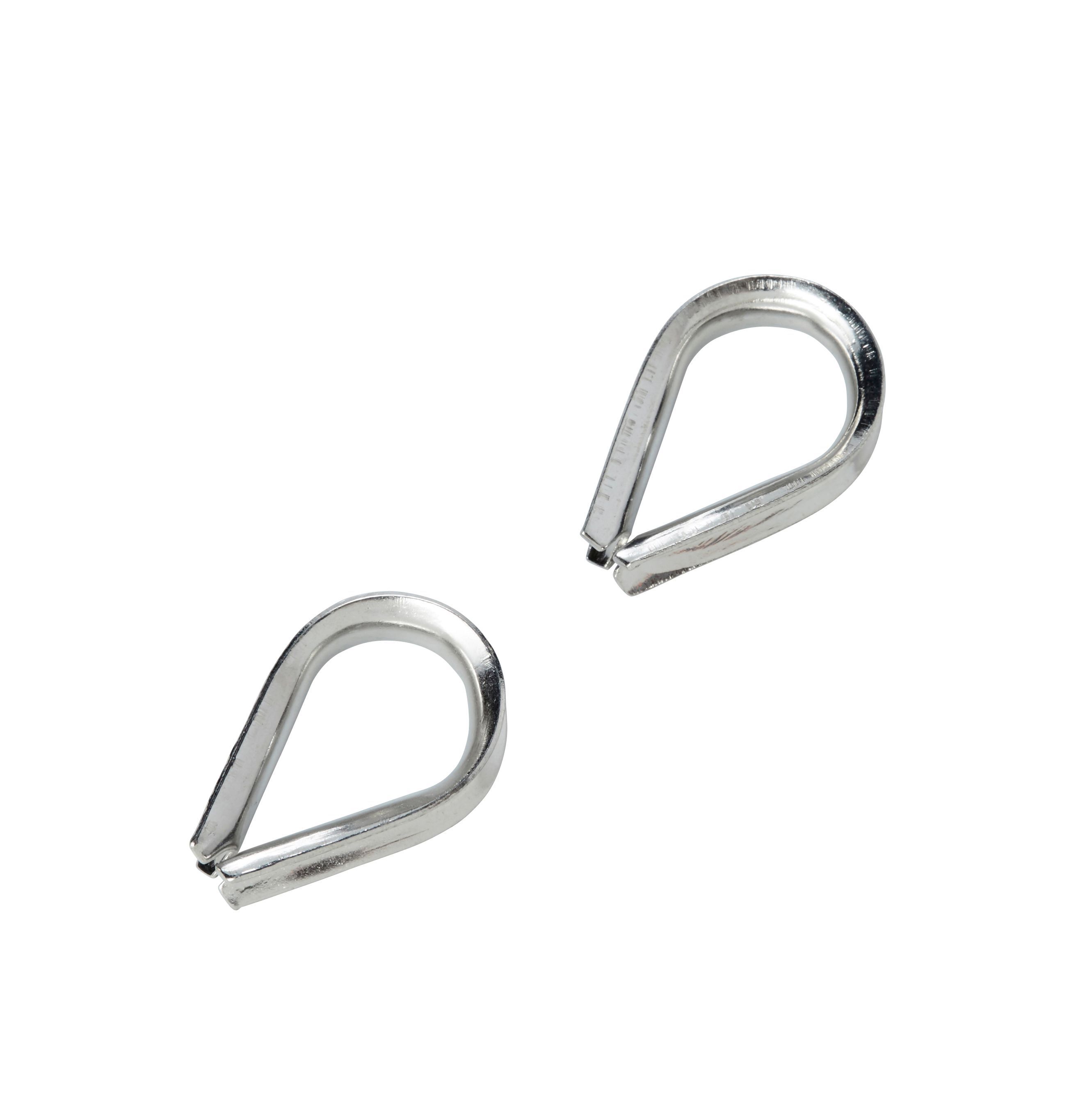 Diall Steel Thimble, Pack of 2