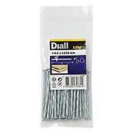 Diall Twisted nail (L)110mm (Dia)4.2mm, Pack