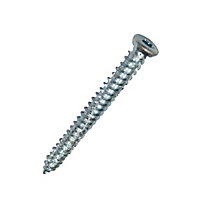 Diall TX Zinc-plated Steel Screw (Dia)7.5mm (L)92mm, Pack of 30