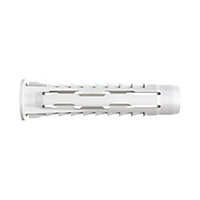 Diall Universal Grey Nylon Wall plug (L)30mm (Dia)6mm, Pack of 20