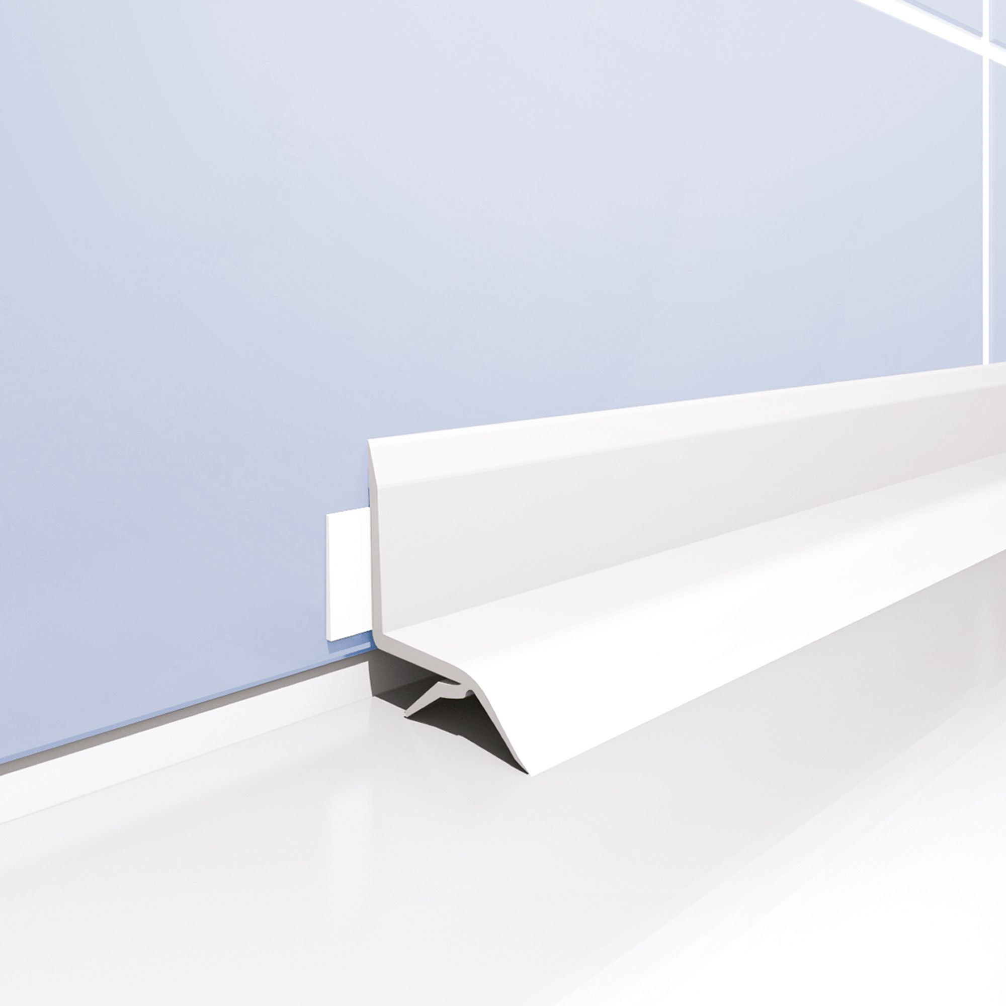 Diall White Acrylic Round edge Bath seal (L)2500mm (W)17.4mm