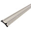 Diall White Aluminium Rain deflector, (L)1000mm (W)32mm
