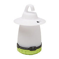 Diall White Battery-powered LED 80lm Post lantern