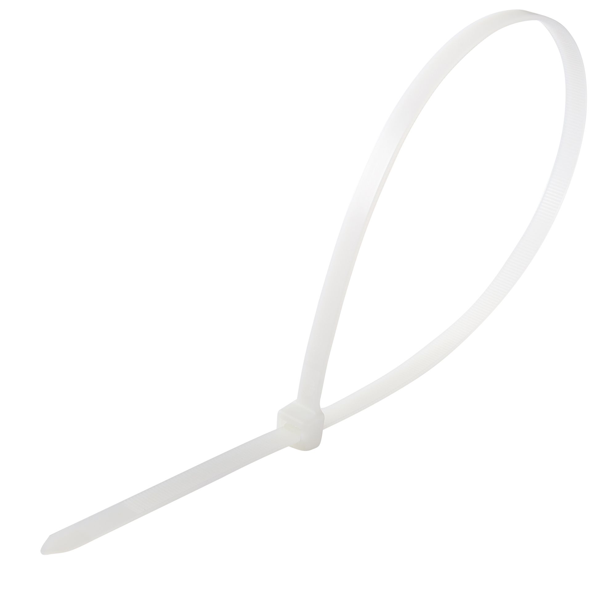 Diall White Cable tie (L)550mm, Pack of 25