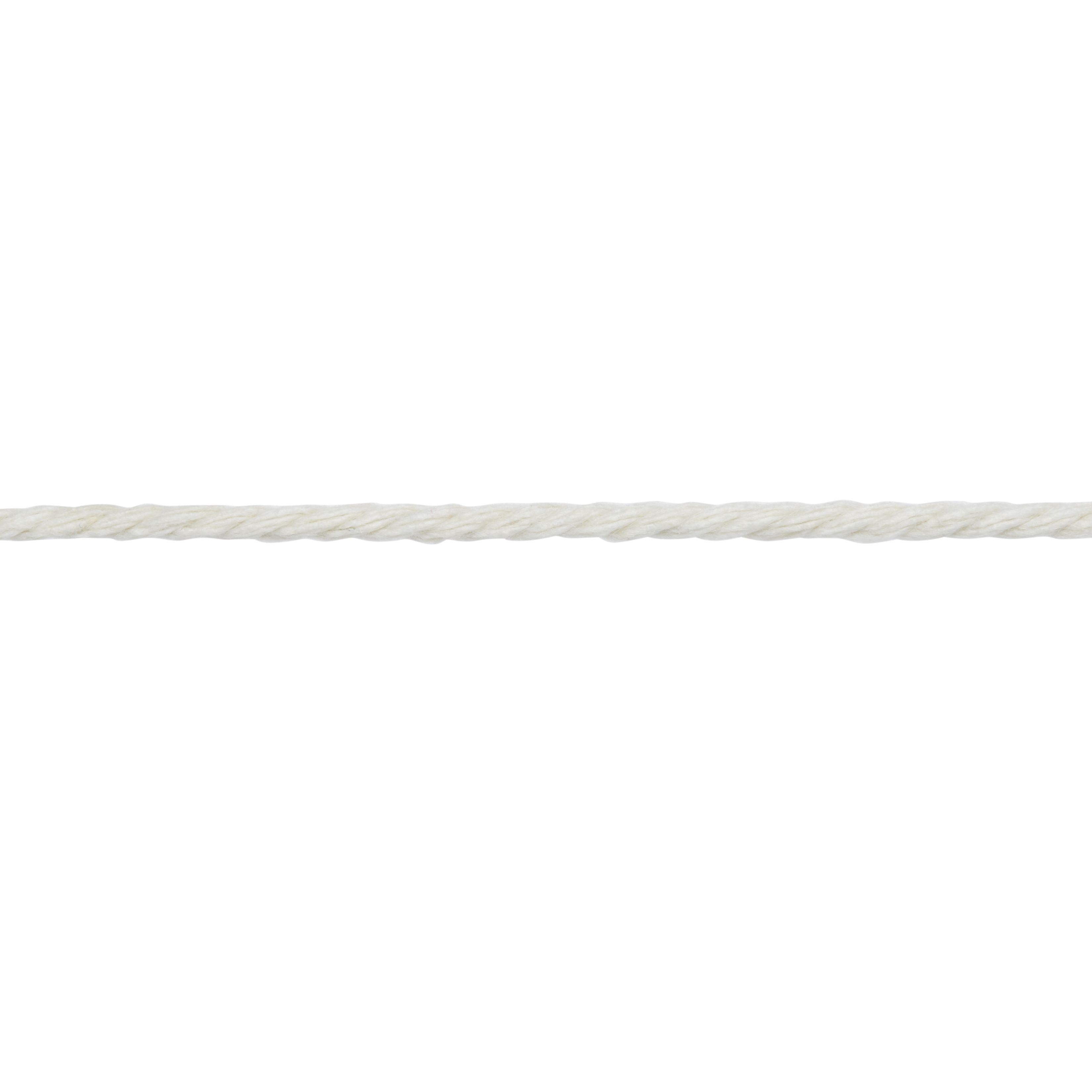 Diall White Cotton Twine, (L)30m (Dia)2.5mm