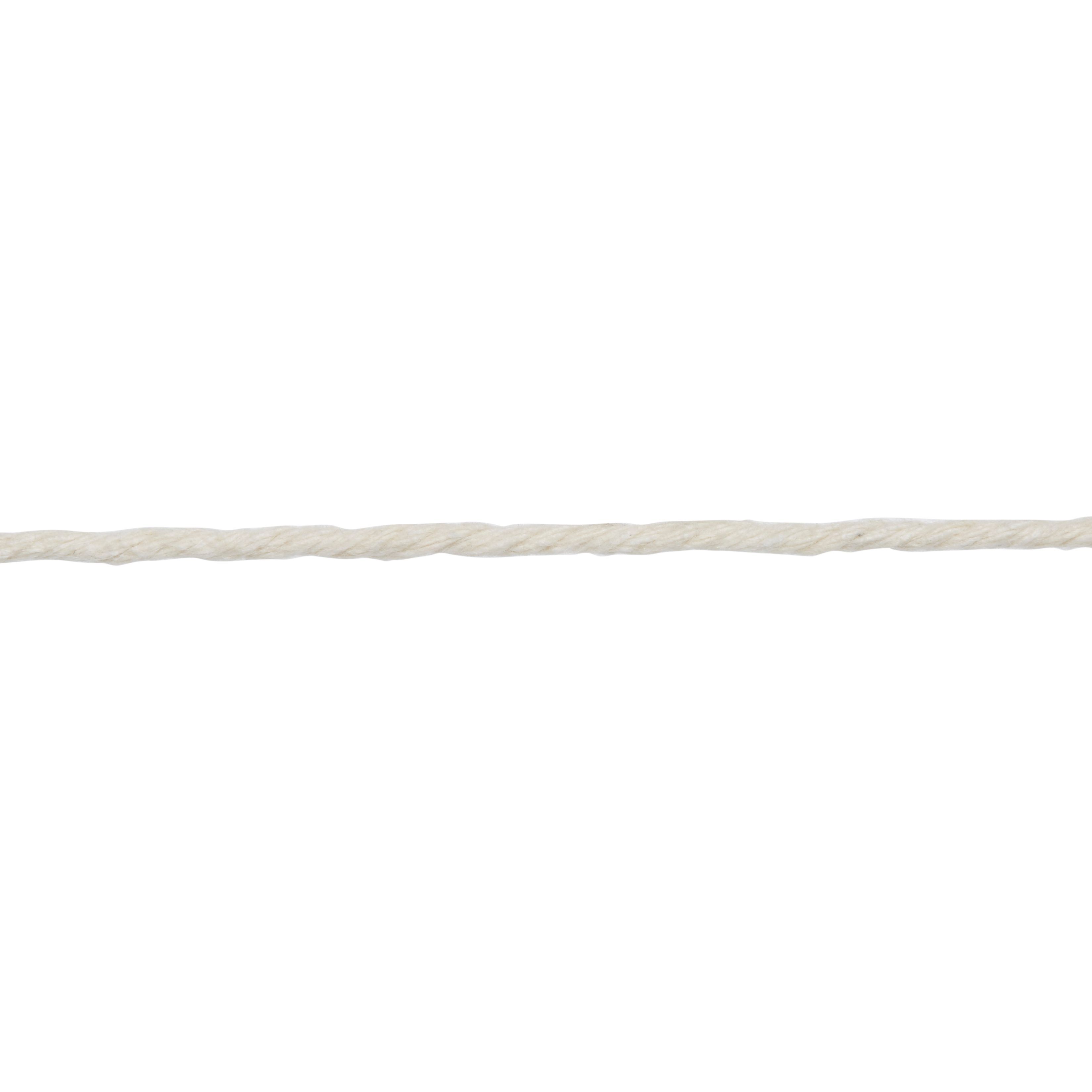 Diall White Cotton Twine, (L)79m (Dia)1.2mm
