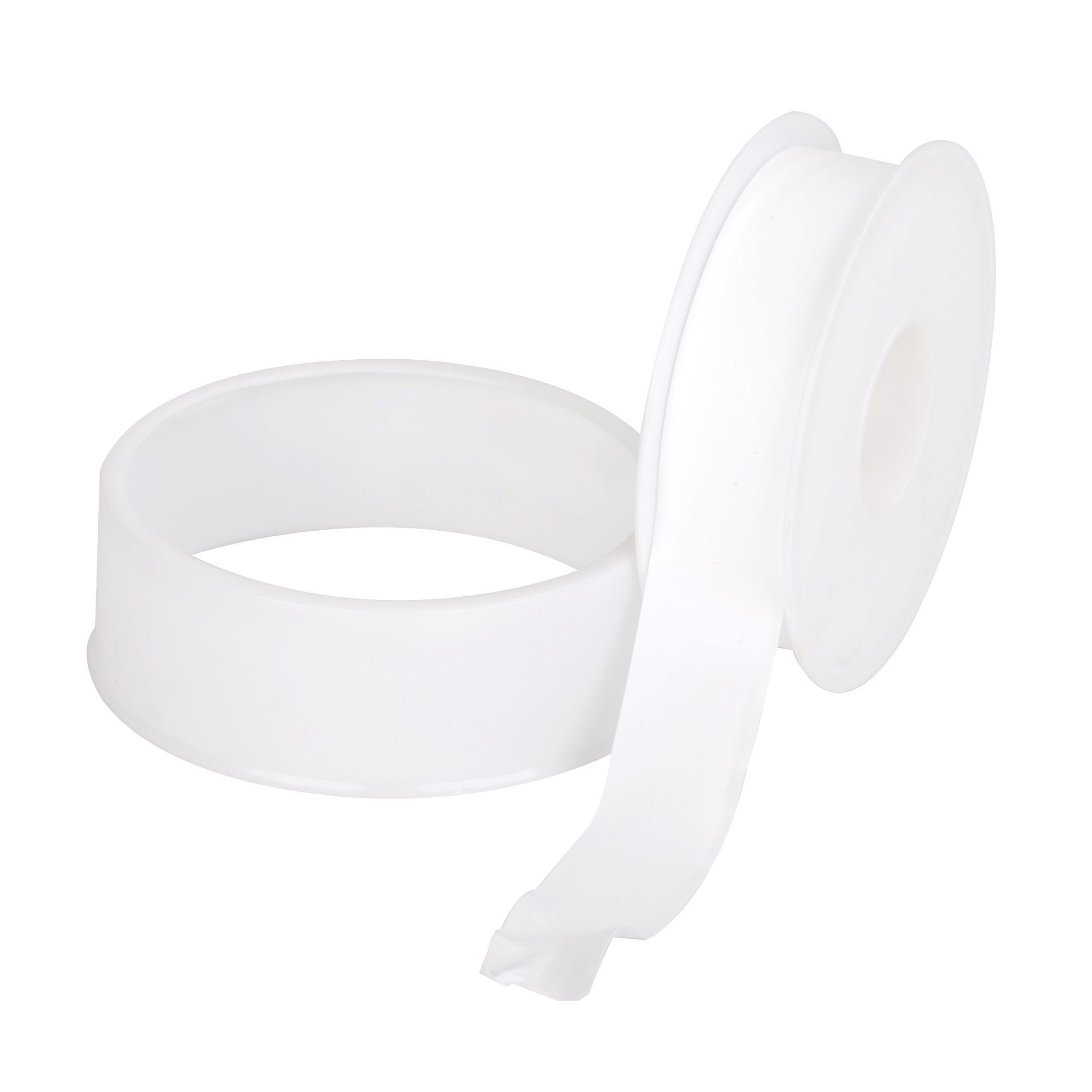 Diall White PTFE Pipe thread sealing tape (L)12m (W)12mm, Pack of 10