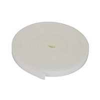 Diall White Self-adhesive Draught seal (L)10m (W)19mm (T)6mm