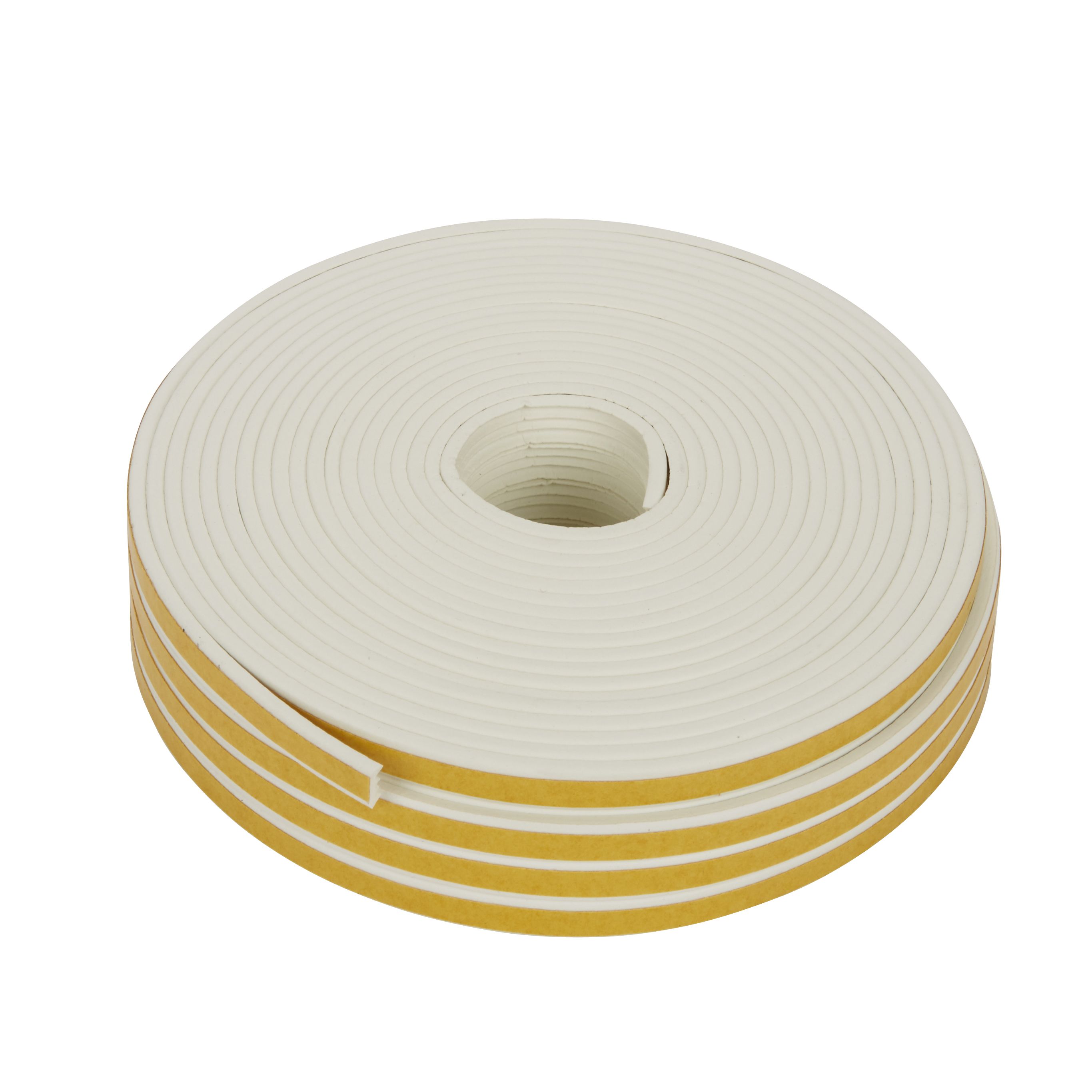 Diall White Self-adhesive Draught seal (L)24m (W)9mm (T)4mm