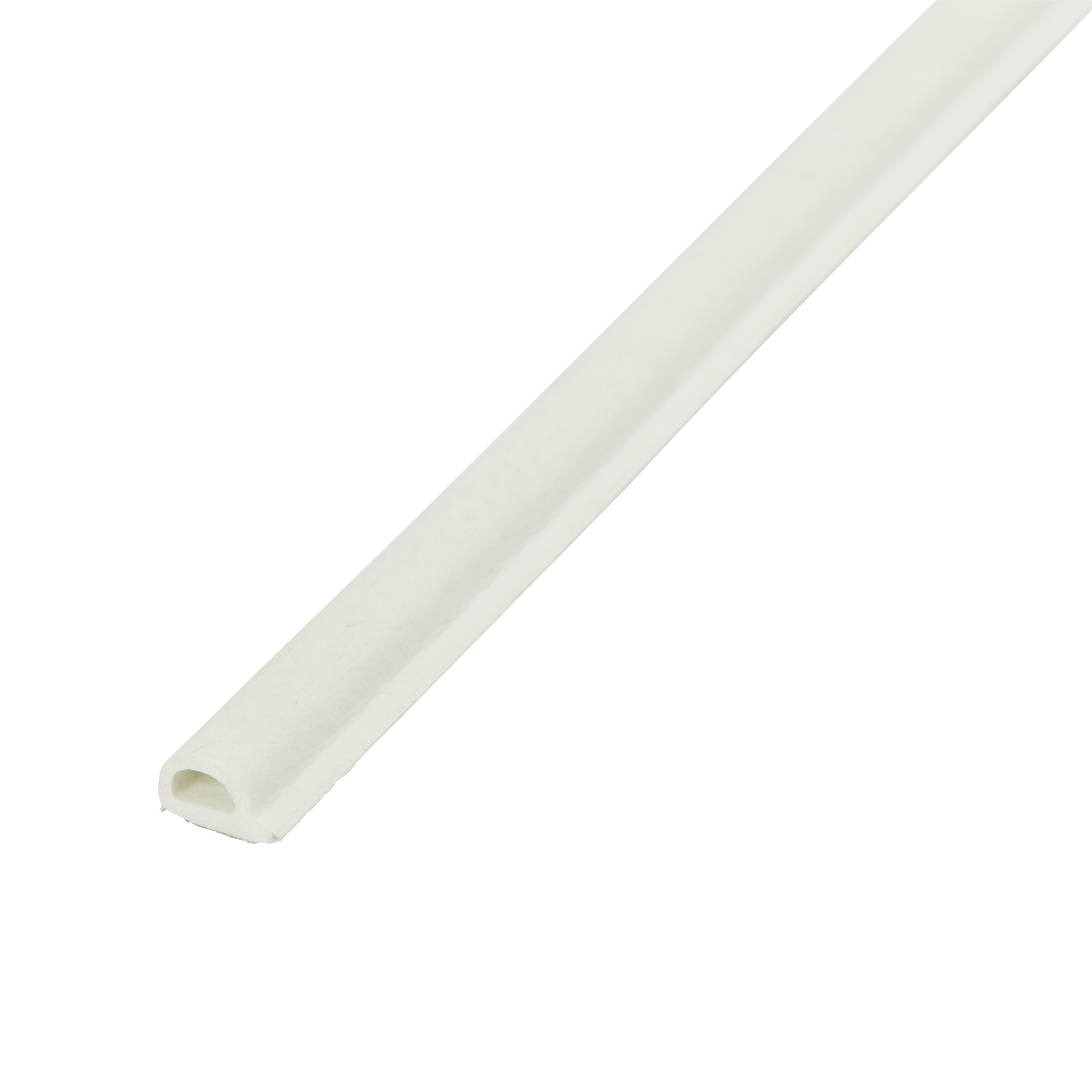 Diall White Self-adhesive Draught seal (L)24m (W)9mm (T)5.5mm