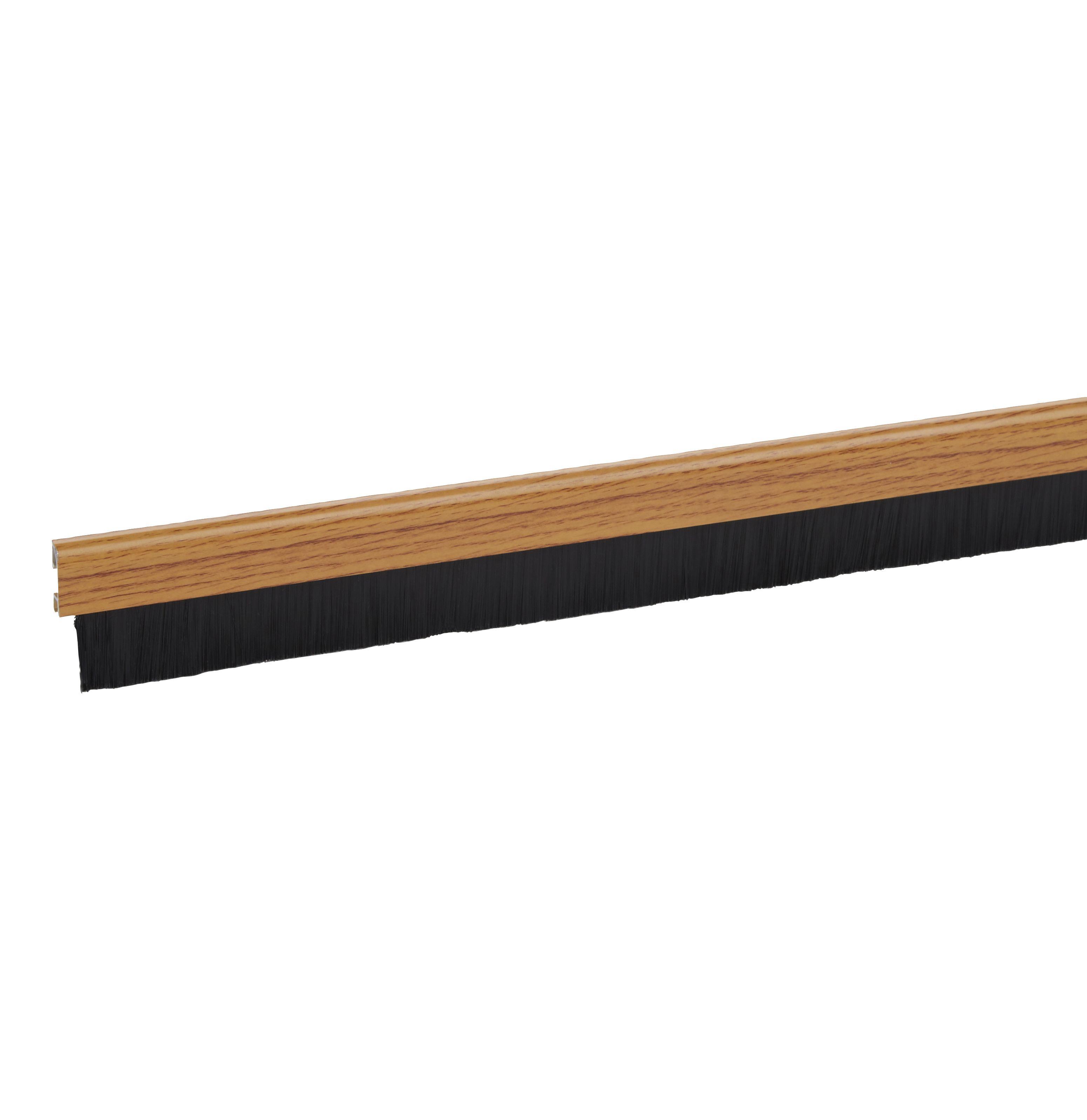 Diall Wood effect Aluminium Self-adhesive Draught excluder, (L)1m