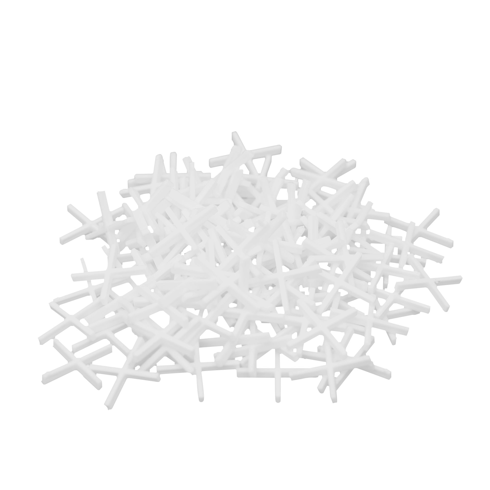 Diall X4-250 Polypropylene 4mm Tile spacer, Pack of 250