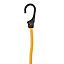 Diall Yellow Bungee cord with hooks (L)0.8m