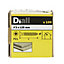 Diall Yellow-passivated Carbon steel Screw (Dia)3mm (L)25mm, Pack of 100