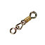 Diall Yellow Stainless steel Hook (Holds)60kg