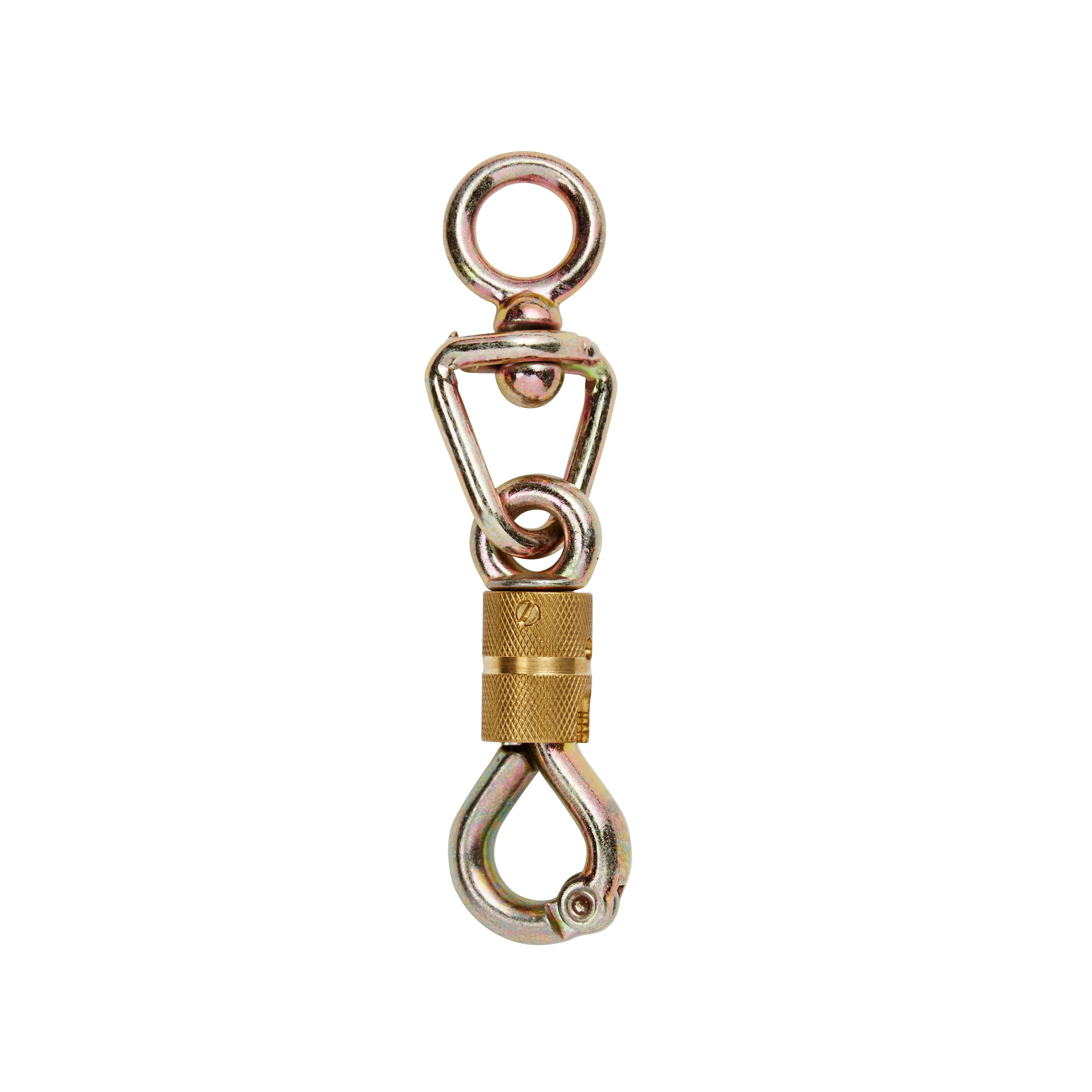 Diall Yellow Stainless steel Hook (Holds)60kg
