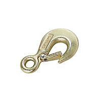 Diall Yellow Steel Single Hook (Holds)500kg