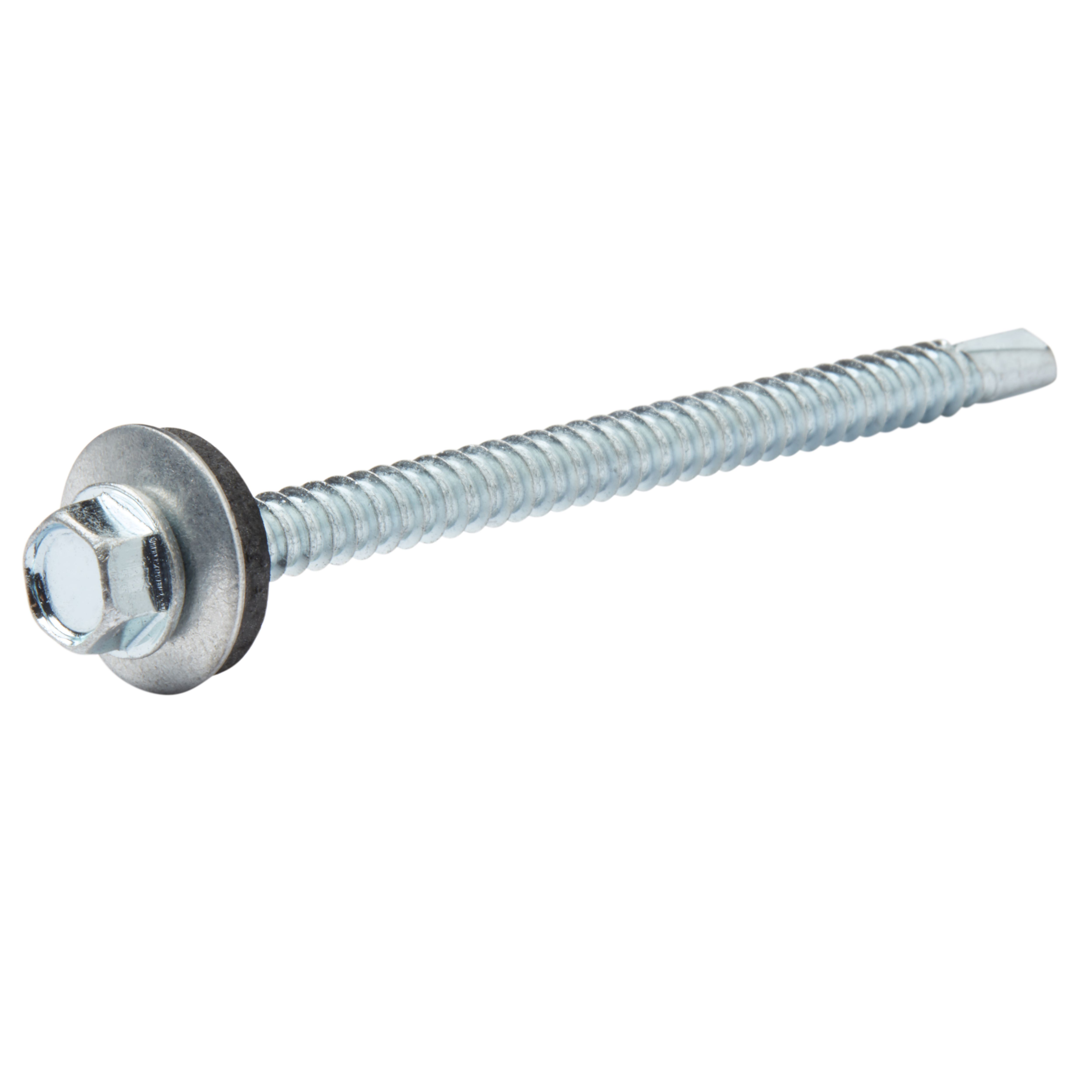 Diall Zinc-plated Carbon steel Roofing screw (Dia)5.5mm (L)80mm, Pack of 50