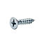 Diall Zinc-plated Carbon steel Screw (Dia)5mm (L)25mm, Pack of 20