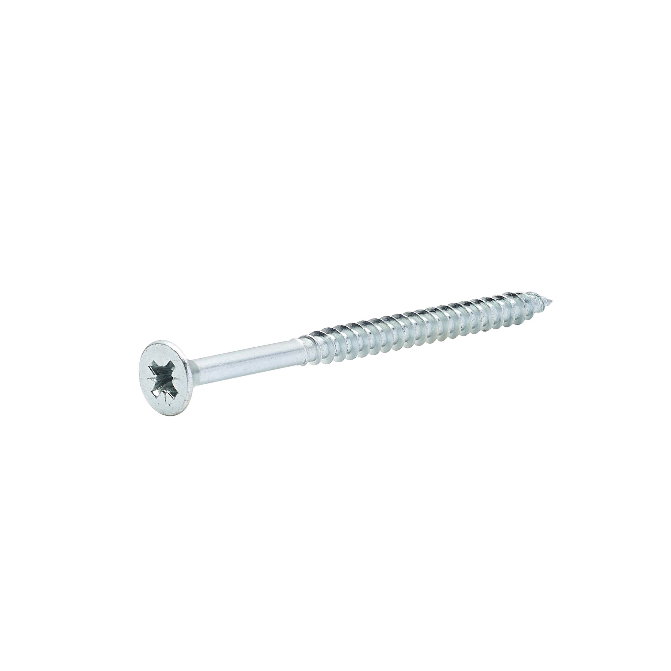 Diall Zinc-plated Carbon steel Screw (Dia)6mm (L)90mm, Pack of 20