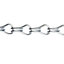 Diall Zinc-plated Steel Double twist Signalling Chain, (L)2.5m (Dia)1.5mm