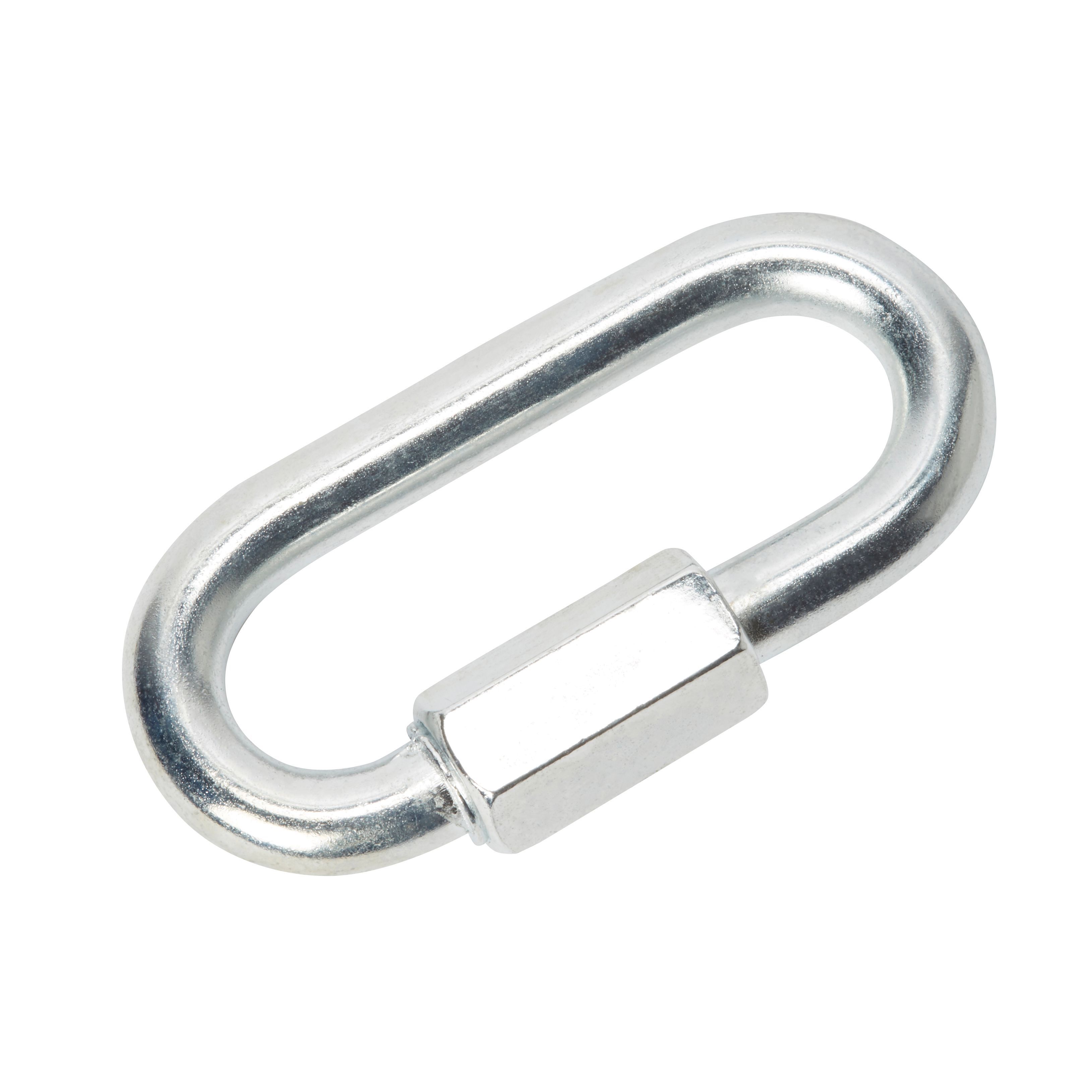 Diall Zinc-plated Steel Quick link (T)10mm of 2