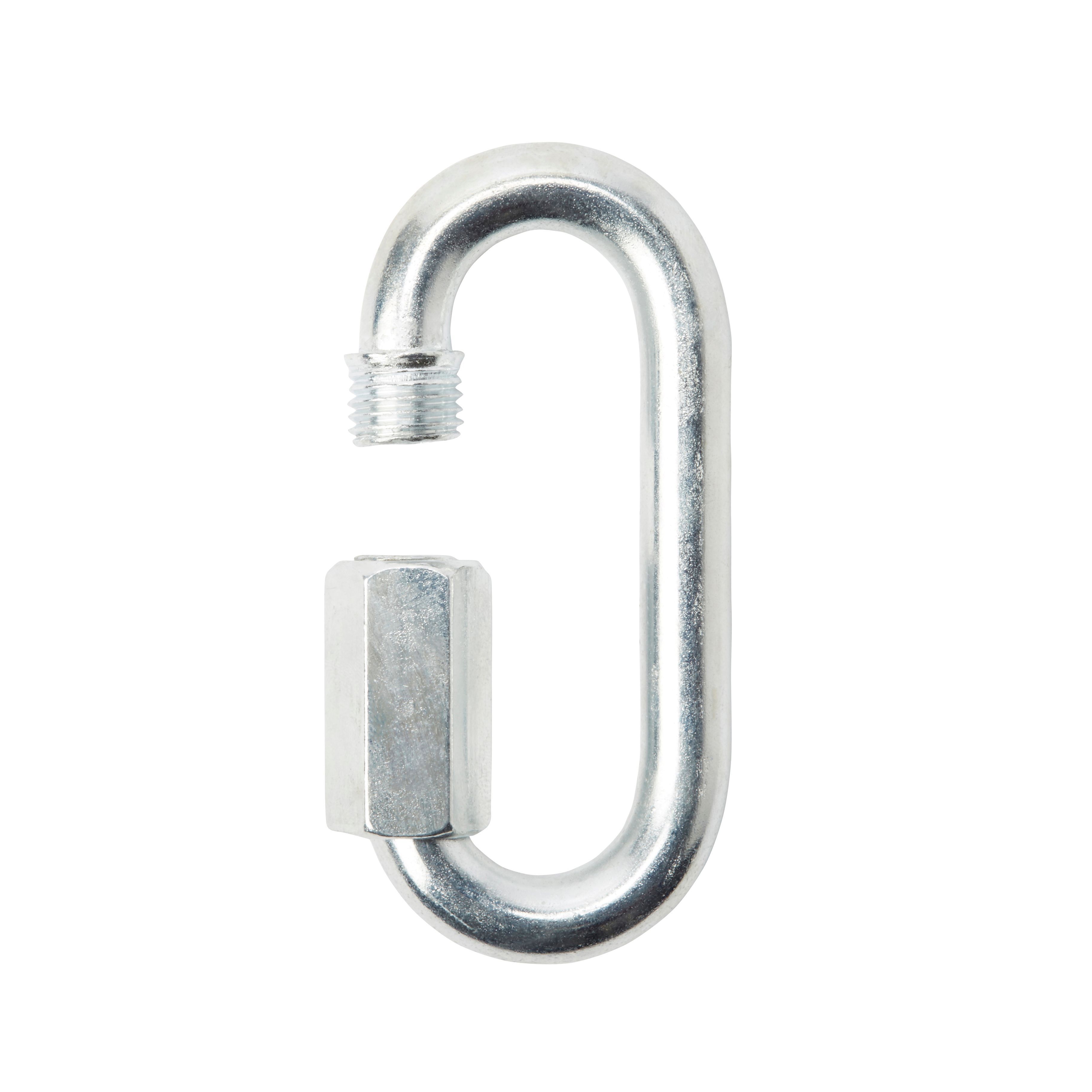 Diall Zinc-plated Steel Quick link (T)10mm of 2