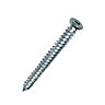 Diall Zinc-plated Steel Screw (Dia)7.5mm (L)112mm, Pack of 30
