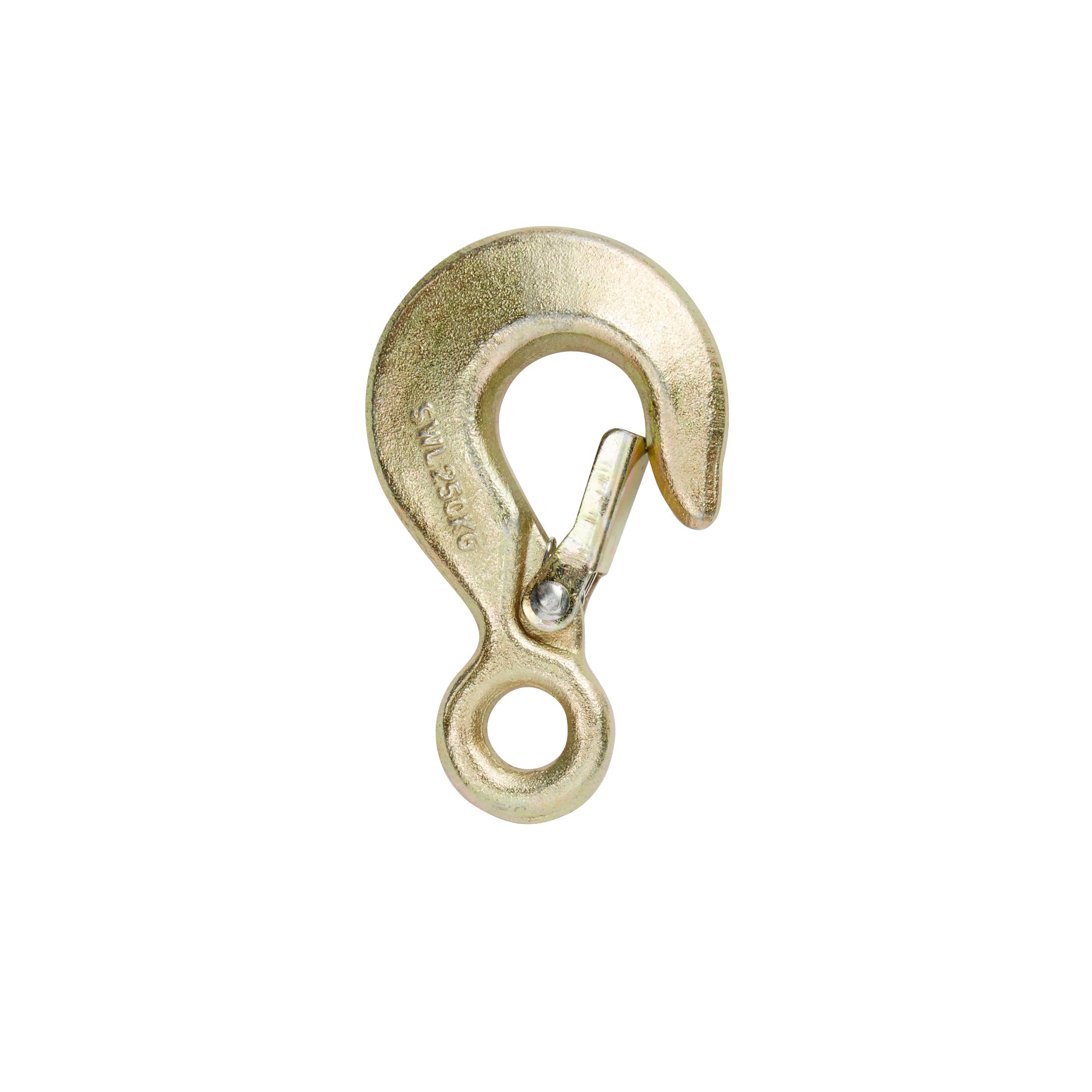 Diall Zinc-plated Steel Security hook (Holds)250kg