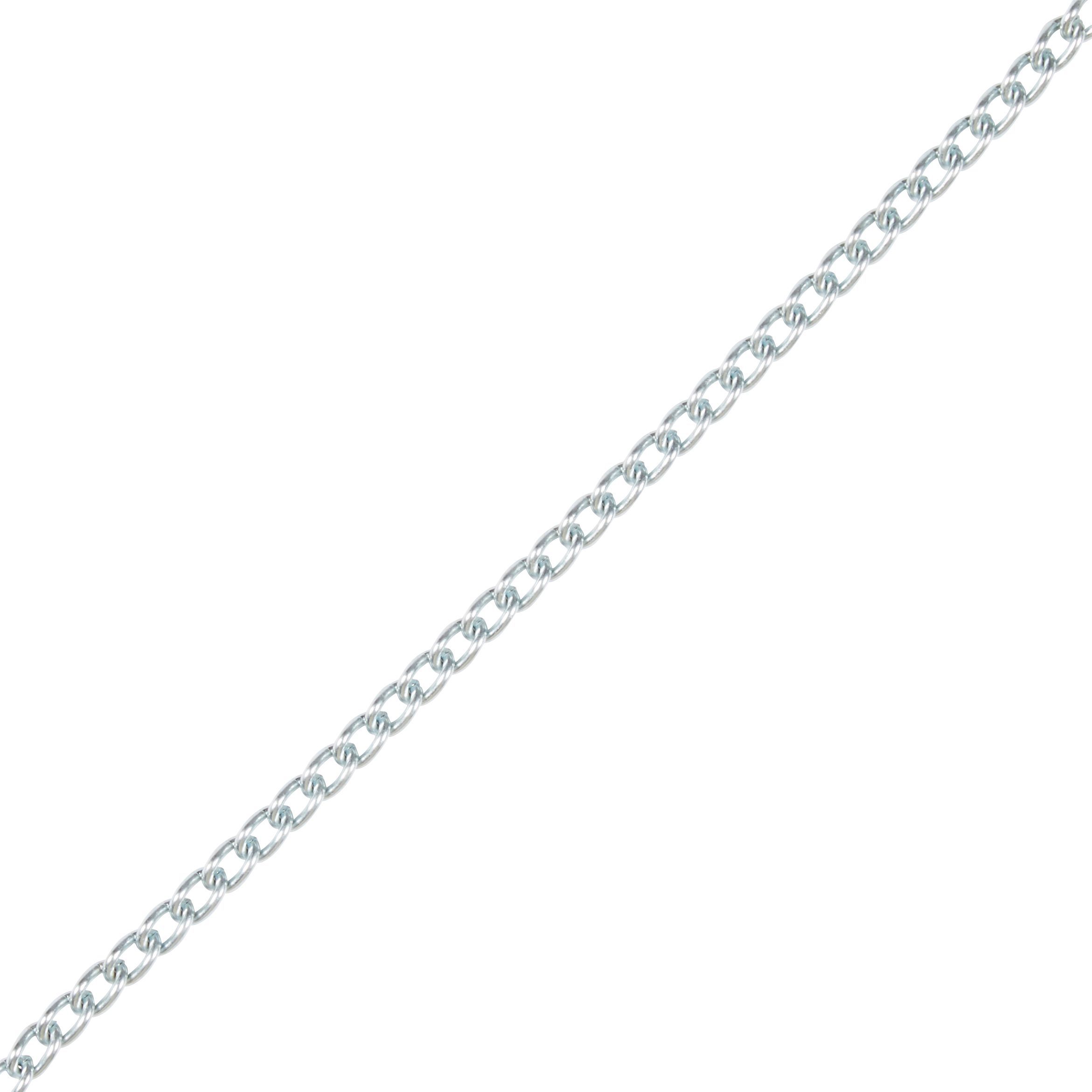 Diall Zinc-plated Steel Twist Signalling Chain, (L)2.5m (Dia)2mm