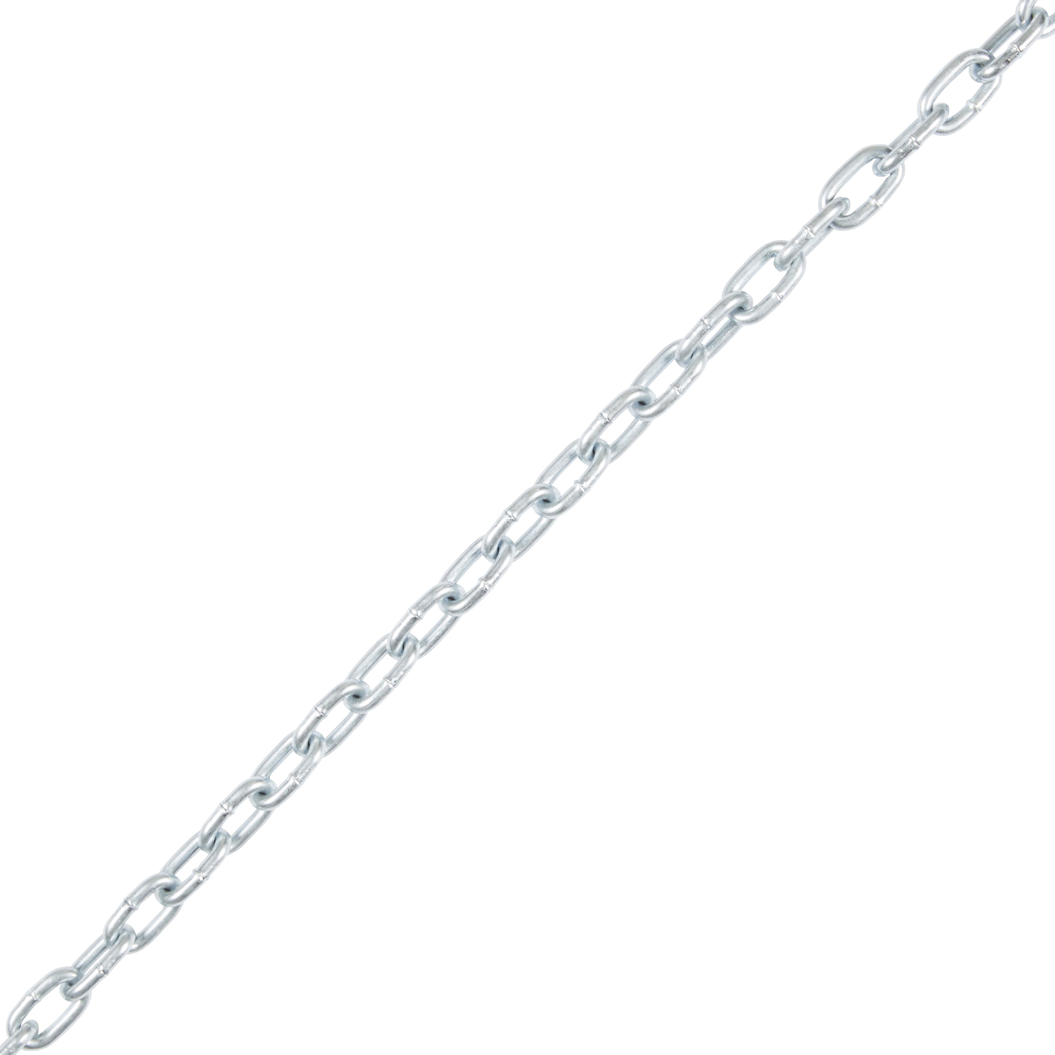 Diall Zinc-plated Steel Welded Chain, (L)2.5m (Dia)2mm