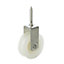 Diall Zinc-plated White 1 wheel Pulley, (Dia)50mm