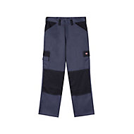 Dickies Everyday Grey/Black Men's Multi-pocket trousers, W32" L31"