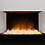 Dimplex Chesil Contemporary 2kW Gloss White Electric Fire