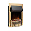 Dimplex Optiflame 2kW Brass effect Electric Fire