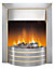 Dimplex Siva Stainless steel effect Electric Fire SIV20