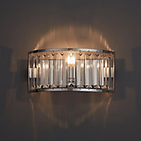 Dione Chrome effect Wall light