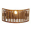 Dione Copper effect Wall light
